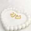 Trendy heart shape earrings for girls